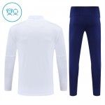 Kinder Portugal Training Sweatshirts Viertelreißverschluss 2024-25 Weiße